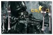 Sablio Prestieranie CS:GO Vojak 1: 40x30cm