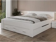 Postel Iwetta 180x200 cm, biela%
