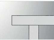 Tlačidlo Los lesklý chróm/alpská biela 16.733.00.0016