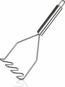 Šťuchadlo na zemiaky Azora, 26 cm%