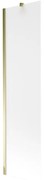 Mexen Next vaňová zástena jednokrídlová 50 x 150 cm, Inovať, Zlatá - 895-050-000-00-30-50