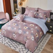 3 dielne obliečky Krepové polycotton Nela staroružová 200x140cm+90x70cm TiaHome