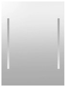 Mereo Mereo, Zrkadlo 60x80 cm s osvetlením, MER-CN702