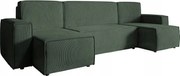 Rohová sedacia súprava Copenhagen L (lesná zelená)