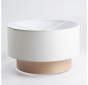 Univerzálne tienidlo KERIA, priemer 50 cm, biela/hnedá