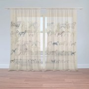Sablio Záclony Plemená psov: 2ks 150x250cm