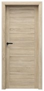 Porta doors Sonoma Interiérové dvere rámové, 60 P, 648 × 1985 mm, fólia, pravé, Sonoma, plné