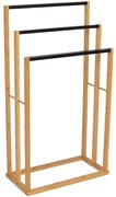 Stojan Na Uteráky 47x24x84cm Čierna/Nat Bth0064aa-A