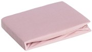 JERSEY PRESTIERADLO 180X200 CM, VÝŠKA 30 CM PÚDROVO RUŽOVÉ