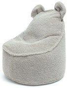 Detské kreslo Yogi so snímateľným poťahom – 230 l, viac farieb Farba: SV06 - sivý