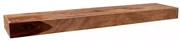Polica Naturel Wood 60x2,5x16 cm palisander mat PMPA60