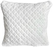 Dekoračná obliečka na vankúš KX239-101s 40x40 cm biela