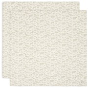 Plienky zavinovacie 2ks 115x115cm Animals Nougat