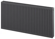 Mexen, panelový radiátor Mexen C22 600 x 400 mm, bočné pripojenie, 661 W, antracit - W422-060-040-66