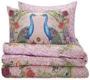 Ružové obliečky na dvojlôžko z bavlneného saténu 200x200 cm Xanadu Peacock – Matthew Williamson