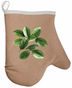 Kuchynská rukavica Greensy EMI, hnedá