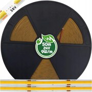 ECOLIGHT LED pásik 24V COB 9W/m 480LED 50m 8mm neutrálna farba SZ