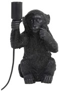 Čierna stolová lampa (výška 34 cm) Monkey - Light &amp; Living
