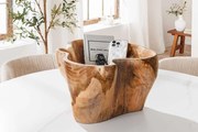 Dekoratívna drevená miska Crust Teak 35cm