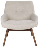 Pieskovohnedé kreslo z orechového dreva House Nordic London