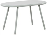 Konferenčný stolík Velva - v45 x 80 x 45 cm - Tyrkysová