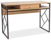 Písací stôl v dekore dub TABLO B