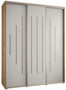 Skriňa 45 Canaris 12 200 artisan/biela/silver