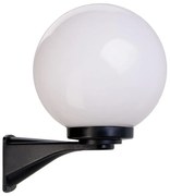 Redo 9789 - Vonkajšie nástenné svietidlo SFERA 1xE27/42W/230V IP44 biela