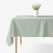 Goldea hranatý obrus 100% bavlnené plátno - šalviovo zelený 140 x 220 cm