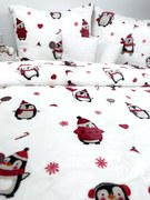 Posteľná obliečka Mikroplyš Penguin 140x200/70x90 cm | INTERMEDIC SK