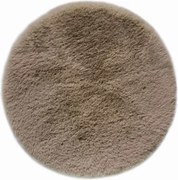 Podsedák na stoličky Fuzzy 35x35 cm, hnedý%