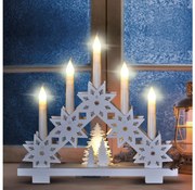 Brilagi - LED Vianočný svietnik 5xLED/2xAA