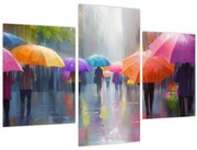 Obraz - Daždivý deň (90x60 cm)