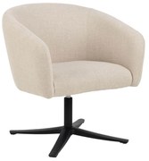 Otočné kreslo do obývačky Ramsey (01836), béžové