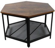 Konferenčný Stolík Loft 8628 E dark vintage wood