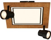 Brilo - LED Stropné svietidlo LED/12W/230V + 2xGU10/9W 3000K