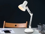 Stolová lampa Famous, biela%