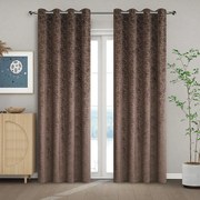 Záves na priechodkách NELA YC11934/280G/05/140x250 hnedý