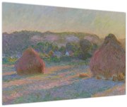 Obraz - Claude Monet, Stacks of Wheat (End of Summer) , reprodukcia (90x60 cm)