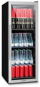 Klarstein Beersafe 6XL, chladnička na nápoje, 201 l, 0-10°C, sklo, energet. trieda G, nehrdzavejúca oceľ