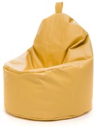 INTERMEDIC SK Sedací vak Yoko Ekokoža – 70x75 cm, rôzne farby Farba: E03 - Oranžová svetlá (ekokoža)