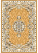 Žltý behúň Vitaus Luka, 80 x 200 cm