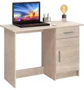 Univerzálny PC stôl, dub sonoma, SIRISS NEW