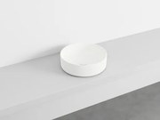 Cielo Shui Comfort okrúhle umývadlo na dosku 40 cm biela matná SHCOLAT40TL