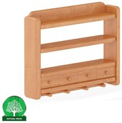 Polička borovica PK118-50x40x10 jelša