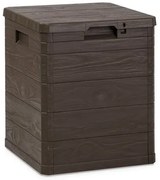 Úložný box na podušky Woody hnedá, 90 l