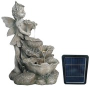 Záhradná solárna fontána BestBerg SF-23 / polyresin / 45 x 34 x 61 cm