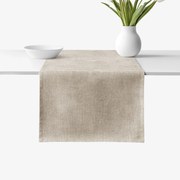 Goldea behúň na stôl malaga - kávový režný 20x120 cm