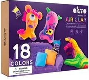 OKTO kreatívna sada samotvrdnúcej hmoty 18 odtieňov