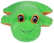 Bellatex Tvarovaný vankúš Žaba, 40 x 50 cm